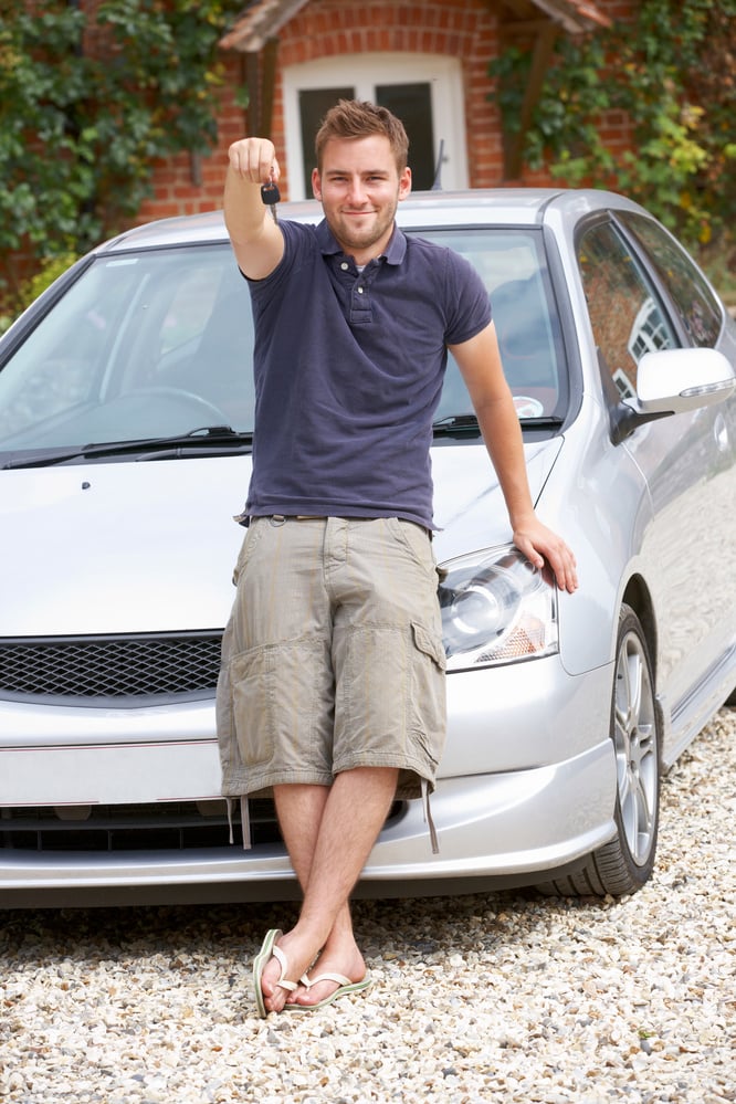 Man with Car